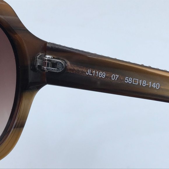Judith Leiber Women Sunglasses JL1169 Purple Frame - Picture 12 of 16